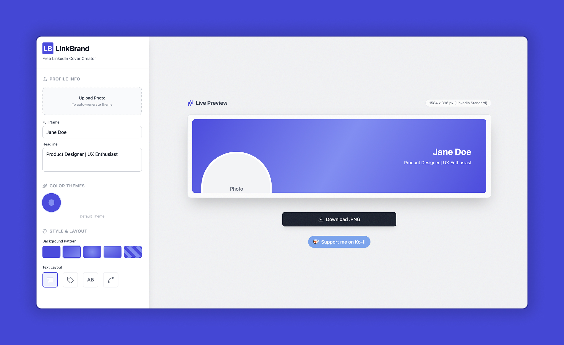 LinkBrand Customization